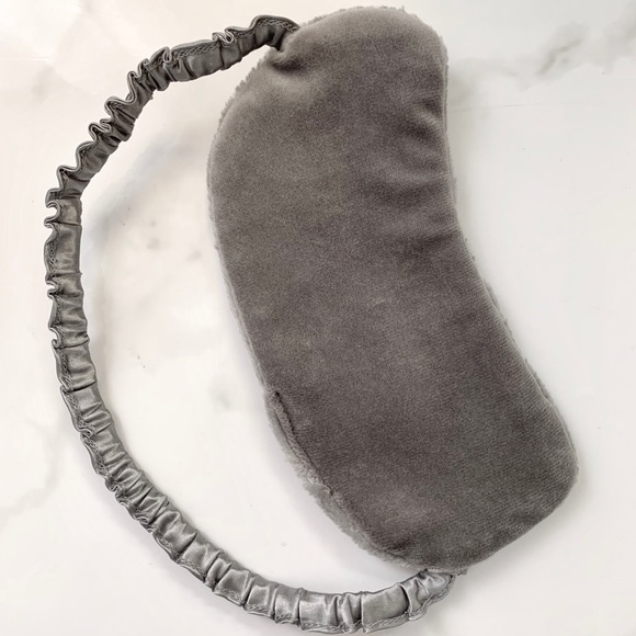 Gray Fur Sleeping Eye Cover - Picture 2 of 2